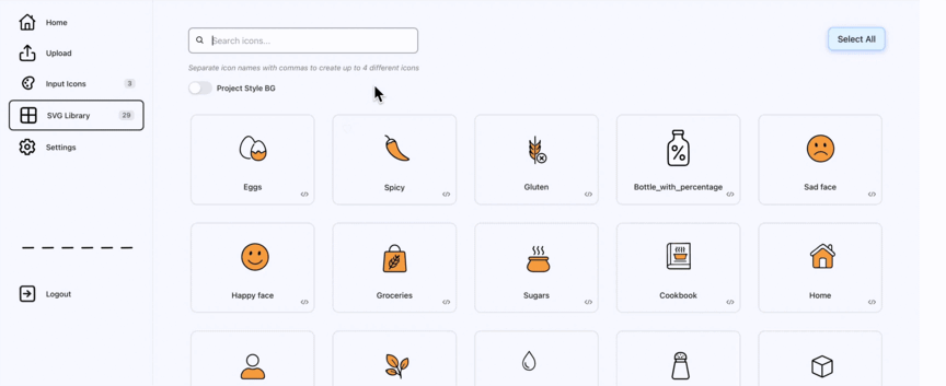 Build your brand library